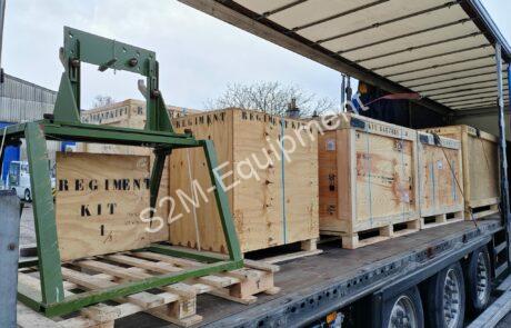 Livraison de pièces